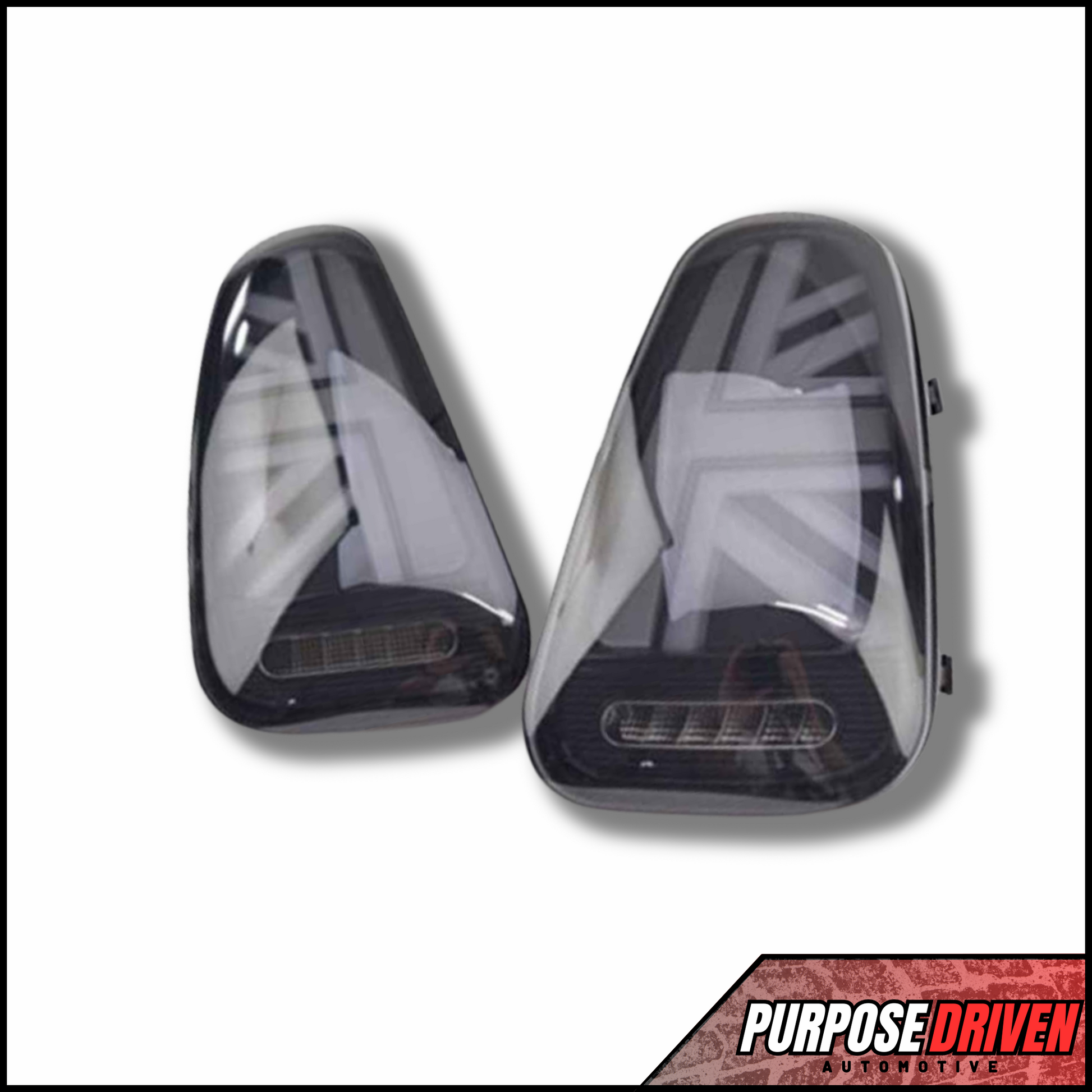 Gen 1 - Union Jack Tail Lights (Smoked) - Purpose Driven Automotive