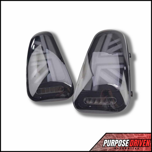 Gen 1 - Union Jack Tail Lights (Smoked) - Purpose Driven Automotive