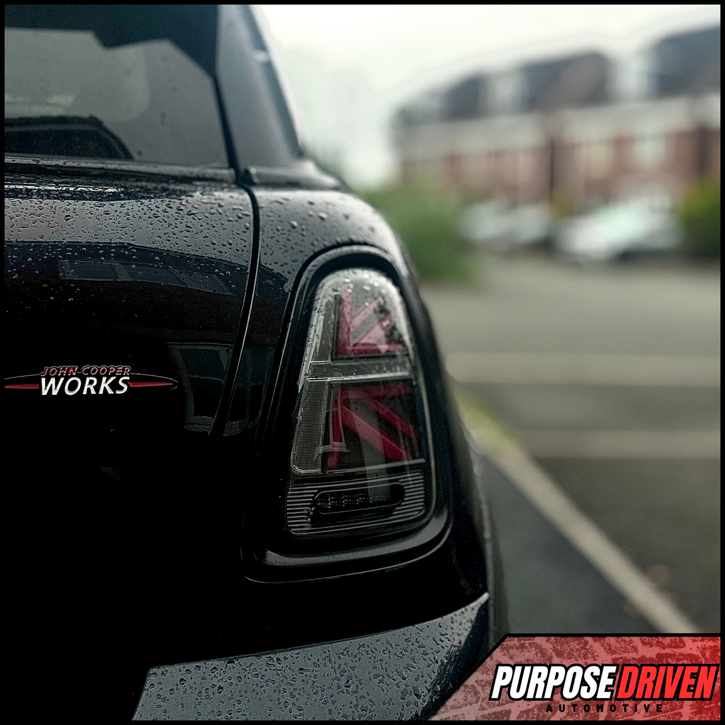 Gen 2 - Union Jack Tail Lights (Red & Black) - Purpose Driven Automotive